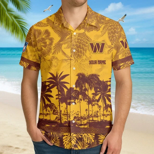 [SPECIAL OFFER] NEW CUSTOMIZED NFL12 WTC WASHINGTON COMMANDERS UNISEX HAWAIIAN SHIRT