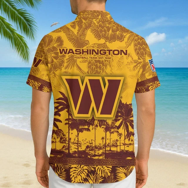 [SPECIAL OFFER] NEW CUSTOMIZED NFL12 WTC WASHINGTON COMMANDERS UNISEX HAWAIIAN SHIRT