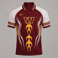 [SPECIAL OFFER] NEW CUSTOMIZED NFL12 WTC WASHINGTON COMMANDERS POLO SHIRT