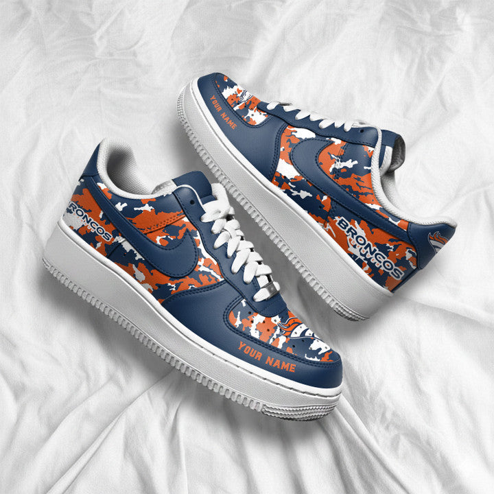 [SPECIAL OFFER] NEW CUSTOMIZED NFL13 DVB DENVER BRONCOS AF1 SNEAKERS