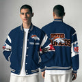 [SPECIAL OFFER] NEW CUSTOMIZED NFL13 DVB DENVER BRONCOS SATIN VARSITY & BASEBALL JACKET