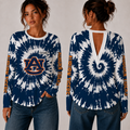 [FAN FAVORITE] NEW CUSTOMIZED NCAA FBS13 ABT AUBURN TIGERS WOMEN'S BACK V-CUT LONG-SLEEVE SHIRT