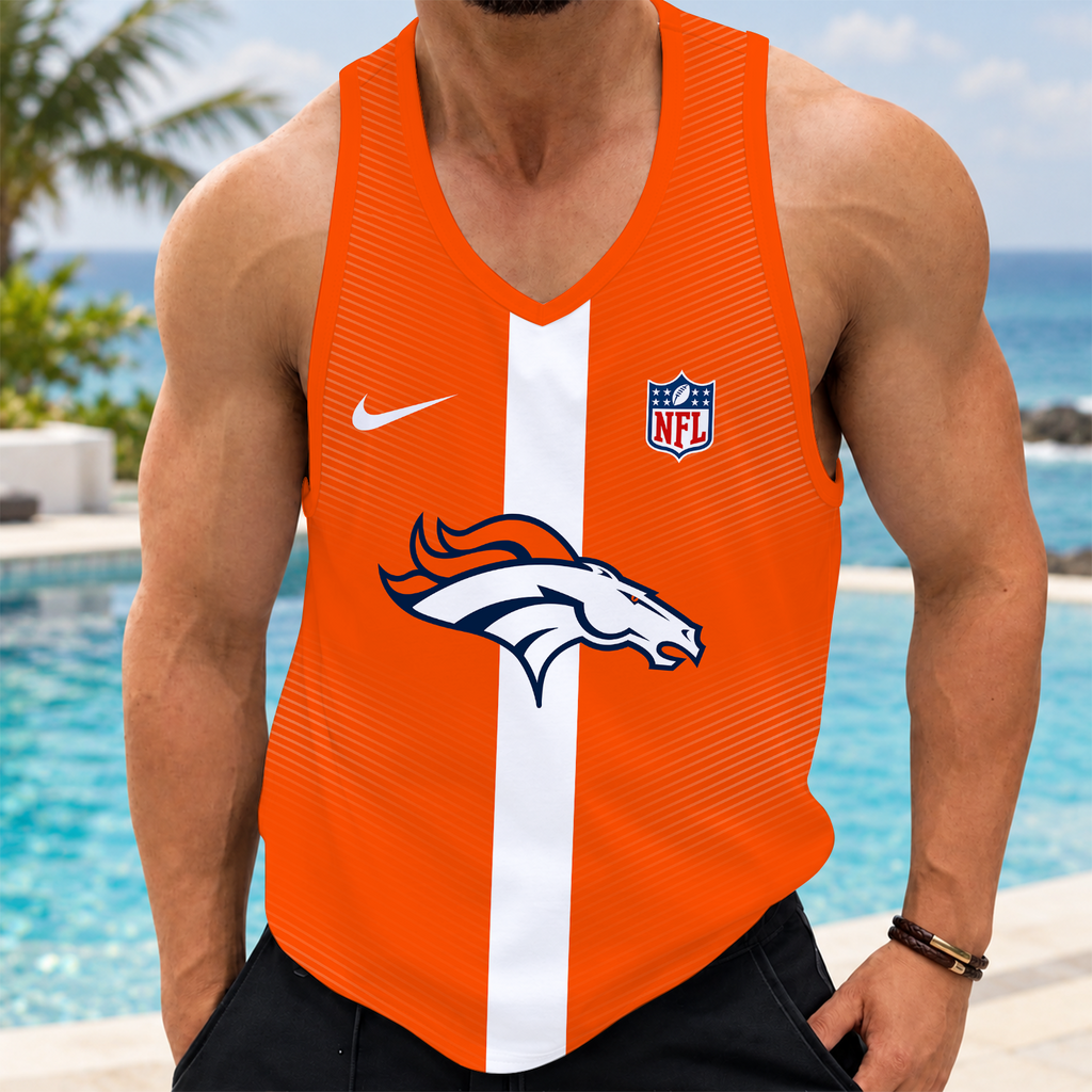[SPECIAL OFFER] NEW CUSTOMIZED NFL13 DVB DENVER BRONCOS UNISEX TANK TOP