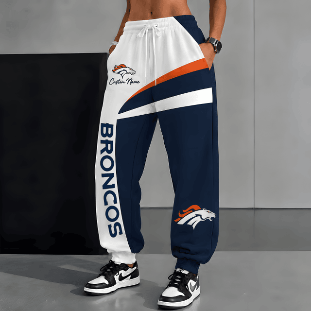 [SPECIAL OFFER] NEW CUSTOMIZED NFL13 DVB DENVER BRONCOS SWEATPANTS