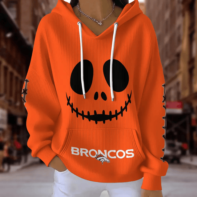 [SPECIAL OFFER] NEW CUSTOMIZED NFL13 DVB DENVER BRONCOS RIBBED HOODIE & SWEATSHIRT