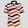 [SPECIAL OFFER] NEW CUSTOMIZED NFL13 DVB DENVER BRONCOS STRIPED POLO SHIRT