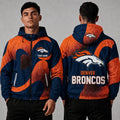 [SPECIAL OFFER] NEW CUSTOMIZED NFL13 DVB DENVER BRONCOS WINDBREAKER JACKET