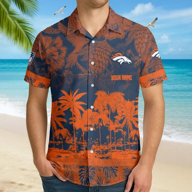 [SPECIAL OFFER] NEW CUSTOMIZED NFL13 DVB DENVER BRONCOS UNISEX HAWAIIAN SHIRT