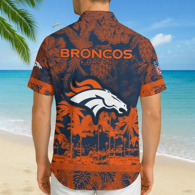 [SPECIAL OFFER] NEW CUSTOMIZED NFL13 DVB DENVER BRONCOS UNISEX HAWAIIAN SHIRT