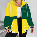 [FAN FAVORITE] NEW CUSTOMIZED NCAA FBS14 OGD OREGON DUCKS ZIP HOODIE
