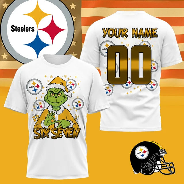 [SPECIAL OFFER] NEW CUSTOMIZED NFL14 PSB PITTSBURGH STEELERS T-SHIRT, HOODIE, ZIP HOODIE