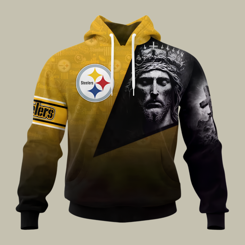 [SPECIAL OFFER] NEW CUSTOMIZED NFL14 PSB PITTSBURGH STEELERS GOD'S BLESSING T-SHIRT, HOODIE & ZIP HOODIE