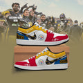 [SPECIAL OFFER] NEW CUSTOMIZED NFL14 PSB PITTSBURGH STEELERS AIR JORDAN LOW SHOES