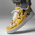 [SPECIAL OFFER] NEW CUSTOMIZED NFL14 PSB PITTSBURGH STEELERS AF1 SNEAKERS