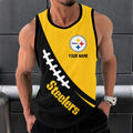 [SPECIAL OFFER] NEW CUSTOMIZED NFL14 PSB PITTSBURGH STEELERS UNISEX TANK TOP