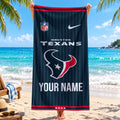 [SPECIAL OFFER] NEW CUSTOMIZED NFL15 HTT HOUSTON TEXANS BEACH TOWEL