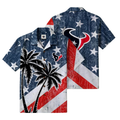 [SPECIAL OFFER] NEW CUSTOMIZED NFL15 HTT HOUSTON TEXANS PATRIOTIC 250 USA HAWAIIAN SHIRT