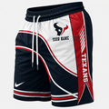 [SPECIAL OFFER] NEW CUSTOMIZED NFL15 HTT HOUSTON TEXANS SHORT PANTS