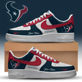 [SPECIAL OFFER] NEW CUSTOMIZED NFL15 HTT HOUSTON TEXANS AF1 SNEAKERS