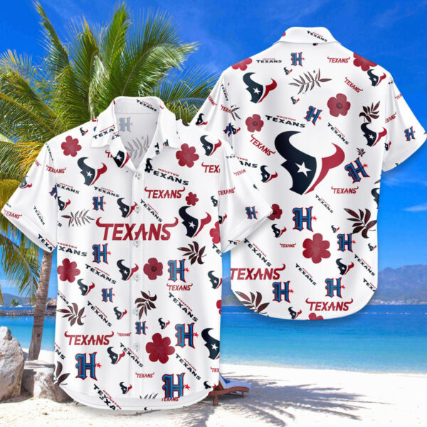 [SPECIAL OFFER] NEW CUSTOMIZED NFL15 HTT HOUSTON TEXANS UNISEX HAWAIIAN SHIRT