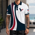 [SPECIAL OFFER] NEW CUSTOMIZED NFL15 HTT HOUSTON TEXANS POLO SHIRT