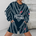 [SPECIAL OFFER] NEW CUSTOMIZED NFL15 HTT HOUSTON TEXANS UNISEX SWEATSHIRT & SHORTS SET