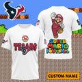 [SPECIAL OFFER] NEW CUSTOMIZED NFL15 HTT HOUSTON TEXANS SUPER MARIO T-SHIRT, HOODIE, ZIP HOODIE