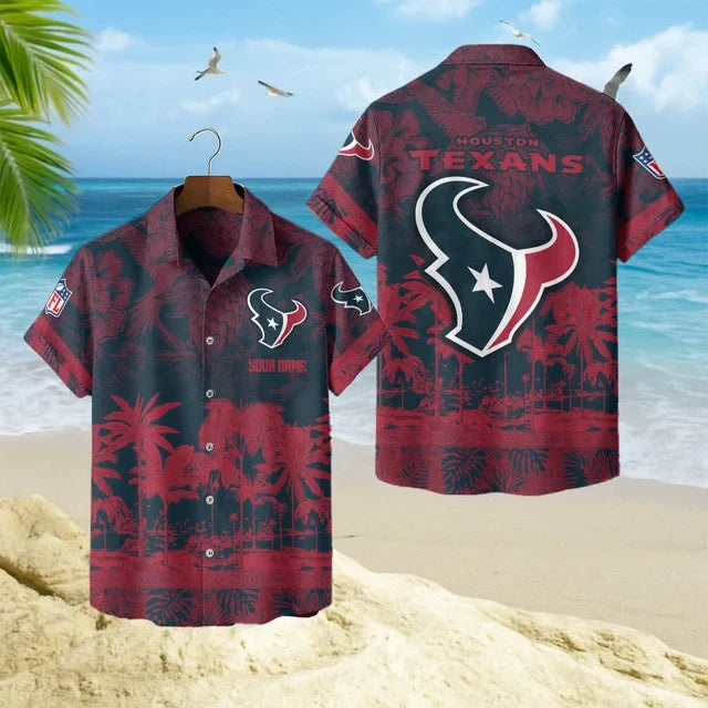 [SPECIAL OFFER] NEW CUSTOMIZED NFL15 HTT HOUSTON TEXANS UNISEX HAWAIIAN SHIRT