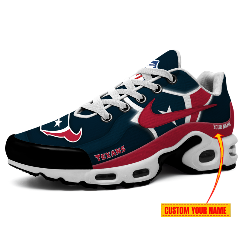 [SPECIAL OFFER] NEW CUSTOMIZED NFL15 HTT HOUSTON TEXANS AIR MAX PLUS SNEAKERS