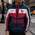 [SPECIAL OFFER] NEW CUSTOMIZED NFL15 HTT HOUSTON TEXANS WINDBREAKER JACKET