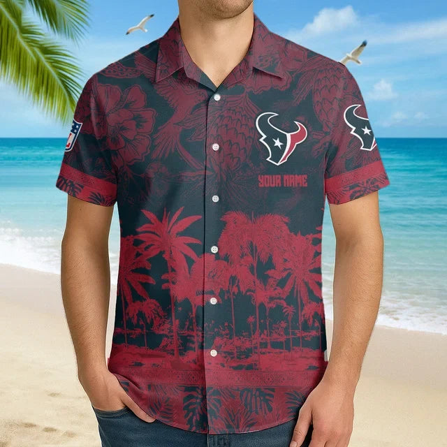 [SPECIAL OFFER] NEW CUSTOMIZED NFL15 HTT HOUSTON TEXANS UNISEX HAWAIIAN SHIRT