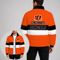 [SPECIAL OFFER] NEW CUSTOMIZED NFL16 CCB CINCINNATI BENGALS PUFFER JACKET