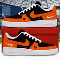 [SPECIAL OFFER] NEW CUSTOMIZED NFL16 CCB CINCINNATI BENGALS AF1 SHOES