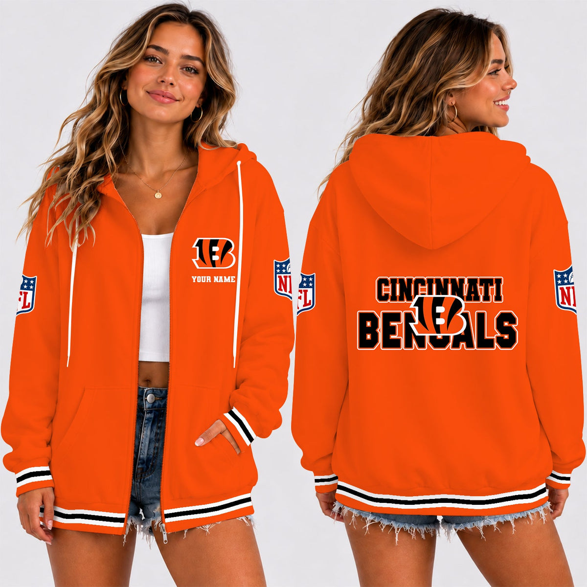 [SPECIAL OFFER] NEW CUSTOMIZED NFL16 CCB CINCINNATI BENGALS T-SHIRT, HOODIE, ZIP HOODIE