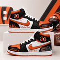 [SPECIAL OFFER] NEW CUSTOMIZED NFL16 CCB CINCINNATI BENGALS AIR JORDAN 1