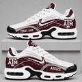 [FAN FAVORITE] NEW CUSTOMIZED NCAA FBS16 TAA TEXAS A&M AGGIES AIR MAX PLUS SNEAKERS