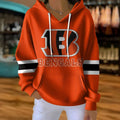 [SPECIAL OFFER] NEW CUSTOMIZED NFL16 CCB CINCINNATI BENGALS RIBBED HOODIE & SWEATSHIRT