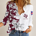 [FAN FAVORITE] NEW CUSTOMIZED NCAA FBS16 TAA TEXAS A&M AGGIES WOMEN CASUAL SHIRT
