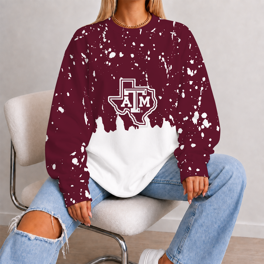 [FAN FAVORITE] NEW CUSTOMIZED NCAA FBS16 TAA TEXAS A&M AGGIES UNISEX SWEATSHIRT