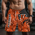 [SPECIAL OFFER] NEW CUSTOMIZED NFL16 CCB CINCINNATI BENGALS SHORT PANTS