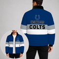 [SPECIAL OFFER] NEW CUSTOMIZED NFL17 IDC INDIANAPOLIS COLTS PUFFER JACKET