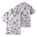 [SPECIAL OFFER] NEW CUSTOMIZED NFL17 IDC INDIANAPOLIS COLTS PATRIOTIC 250 USA HAWAIIAN SHIRT