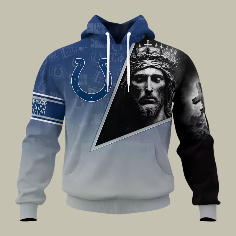 [SPECIAL OFFER] NEW CUSTOMIZED NFL17 IDC INDIANAPOLIS COLTS GOD'S BLESSING T-SHIRT, HOODIE & ZIP HOODIE