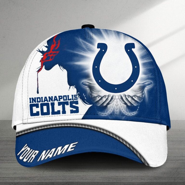 [SPECIAL OFFER] NEW CUSTOMIZED NFL17 IDC INDIANAPOLIS COLTS CLASSIC CAP