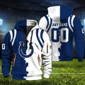 [SPECIAL OFFER] NEW CUSTOMIZED NFL17 IDC INDIANAPOLIS COLTS AIR JORDAN LOW SHOES
