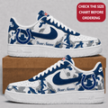 [SPECIAL OFFER] NEW CUSTOMIZED NFL17 IDC INDIANAPOLIS COLTS AF1 SHOES