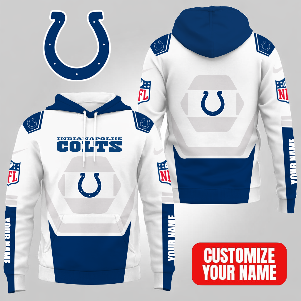 [SPECIAL OFFER] NEW CUSTOMIZED NFL17 IDC INDIANAPOLIS COLTS T-SHIRT, HOODIE & ZIP HOODIE