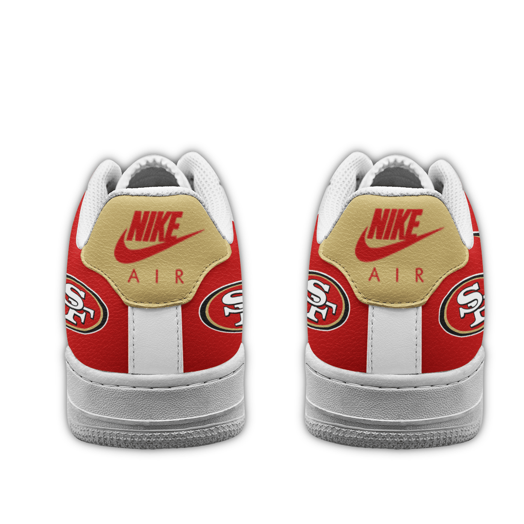 [SPECIAL OFFER] NEW CUSTOMIZED NFL11 SF49 SAN FRANCISCO 49ERS AF1 SNEAKERS