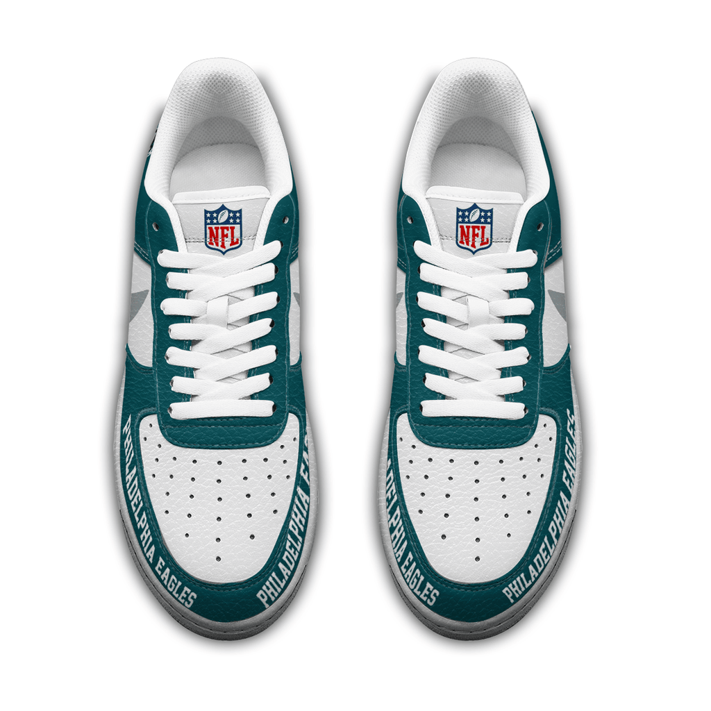 [SPECIAL OFFER] NEW CUSTOMIZED NFL02 PPE PHILADELPHIA EAGLES AF1 SNEAKERS