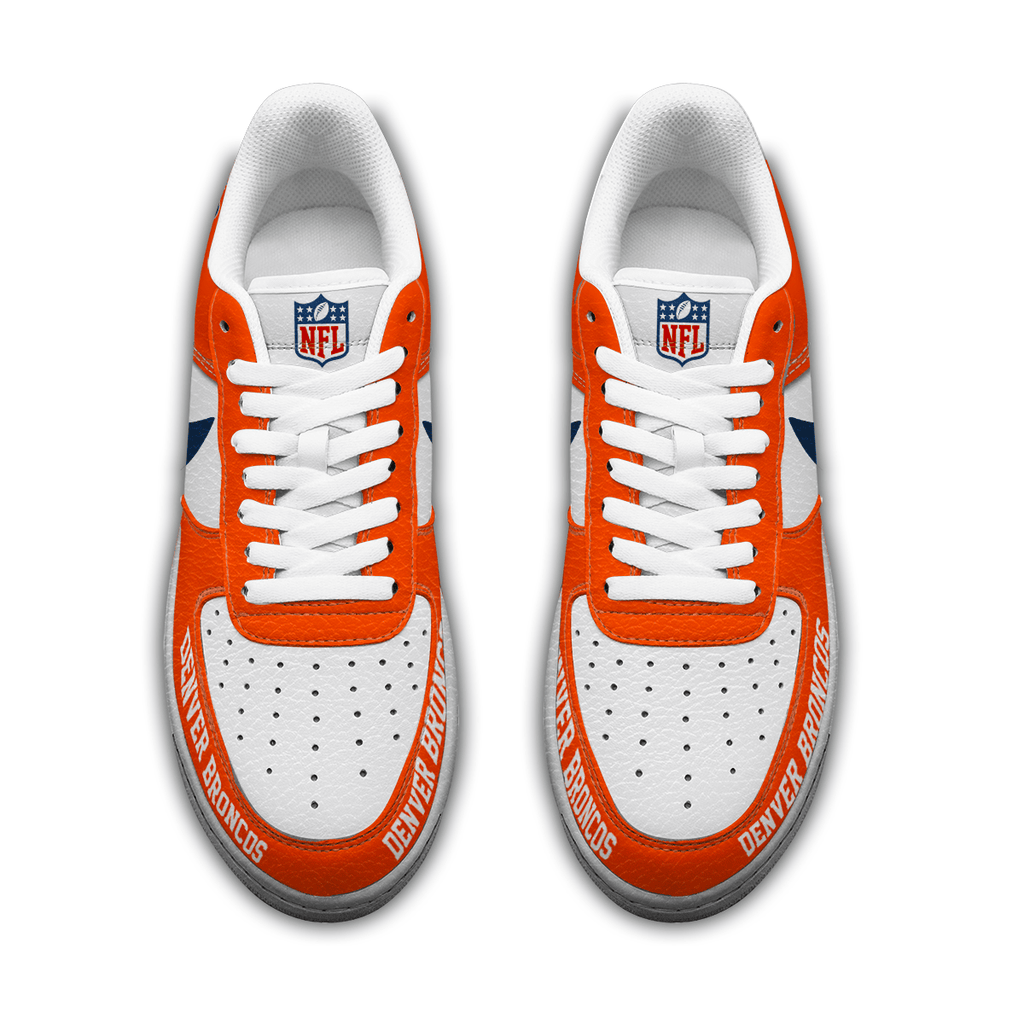 [SPECIAL OFFER] NEW CUSTOMIZED NFL13 DVB DENVER BRONCOS AF1 SNEAKERS
